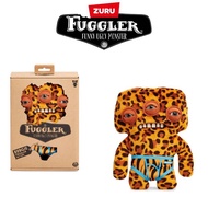 Fuggler 9" Funny Ugly Monster - Budgie Fuggler Annoyed Alien - Leopard-Print Fleece