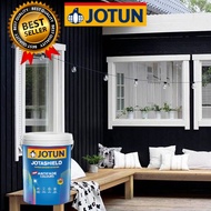 SINAR JOTUN 0001 WHITE /0099 MATT BLACK 5L JOTASHIELD ANTIFADE/TOUGH SHIELD EXTERIOR PAINT/CAT DINDI