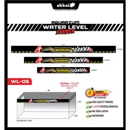 STICKER WATER LEVEL AQUARIUM CHANNA_WL05