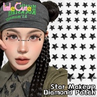 Star Diamond Sticker - Y2k, Sweet, Sexy - Music Festival Temporary Tattoo - Self Adhesive Nail Art P