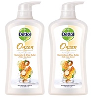 Dettol Onzen Nourishing Hachimitus & Shear Butter Shower Gel ครีมอาบน้ำ เดทตอล น้ำผึ้งและเชียร์บัตเต