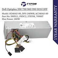 Dell Optiplex 390 790 990 3010 7010 9010 SFF Power Supply PSU 240W 3YKG5 N9MWK RV1C4 3WN11 AC240AS-0