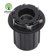 ZILUOLAN Cassette Freewheel Body, HG Specification Aluminum Alloy Freehub Body, Durable 15mm 6 Pawls