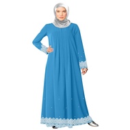 🔥🔥SALE🔥🔥 Jubah  Muslimah  Ankara Lace Fashion Terkini Extra