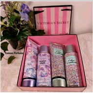 New ORI VICTORIA SECRET BODY MIST&LOTION Set Hantaran 4 IN 1 Minyak wangi untuk perempuan