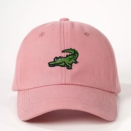Có Thể Điều Chỉnh Thêu Cá Sấu Mũ Bóng Chày Chống Gió Mũ Thường Ngày Cho Nam Và Nữ Ngoài Trời Thoải M