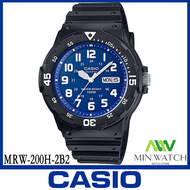 นาฬิกา รุ่น MRW-200H Casio นาฬิกาข้อมือ ผู้ชาย สายเรซิน รุ่น MRW-200H ของแท้100% ประกันศูนย์CASIO1 ป