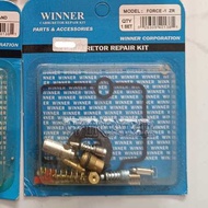 Part Kit Yamaha Motorcycle Carburetor Repair Kit Force 1 ZR FIZR/ F1ZR WINNER/ 1 SET