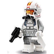 Original Lego Star Wars - Clone Trooper Pilot (Phase 2, Light Bluish Gray Arms, Nougat Head) 75402 M