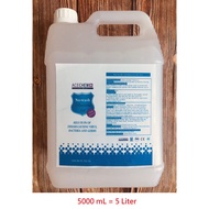 5000ml Sanitizer Gel Type Disinfectant 75% Ethanol Alcohol 5L / U.S. FDA CERTIFIED/ Germs &amp; Virus / Skin Safe/ Sanitiser