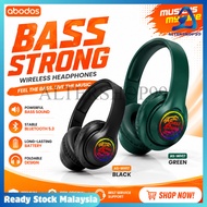 Abodos AS-WH17 Bluetooth 5.3 Hi-Fi Bass Foldable Headphones Mic 8H Playtime