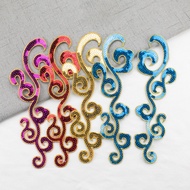 [Embroidery Patch] Sequin Embroidery Cloth Sticker Stage Performance Costume Opera Ethnic Anime Sequ