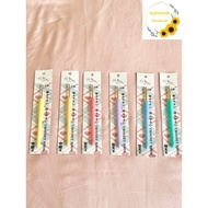 Jarum kait Jepun 2mm to 10mm Ergonomic Crochet Hook and Yarn Needle Set Soft Grip Handle Rubber Amig