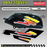 WIN Striping WIN Sticker Variation WIN UV TRANSPARENT CODE 01 PREMIUM MAXDECAL MATERIAL