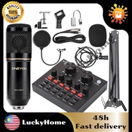 Zingyou BM800 V8 Set Mic Professional Condenser Studio Recording Live Microphone Phone Computer