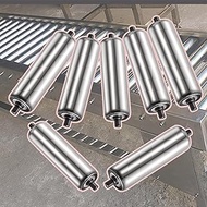 Conveyor Roller 3/5/7 Pieces Galvanized Steel Conveyor Roller, 32 MM Dia -100 150 200 300 400 500 60