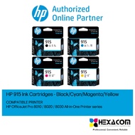 HP 915 Ink Cartridge - Black/Cyan/Magenta/Yellow