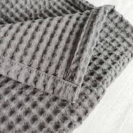 LZD Wholesale Luxury Throw Blanket Waffle Blanket Cozy 100 Cotton Decorative Blanket for Couch Bed S