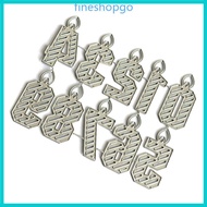 Fine Carbon Steel Cutting Dies 0-9 Number Die Cuts Embossing Templates Cuts Stencils