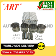 ART ชุดลูกสูบ+สลัก 4M40 STRADA 2800 K67T STRADA 2800 K77 / MITSUBISHI (1 เซ็ท / กล่อง)