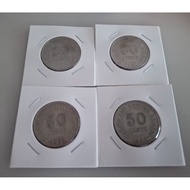Malaya QEII coin 50cents used (Copper Nickel)