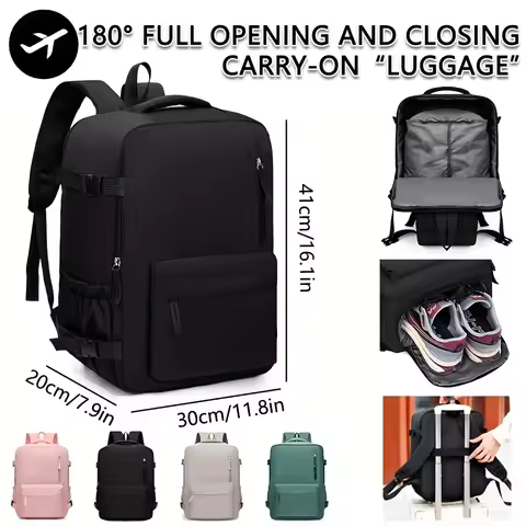 Backpack, Multifunctional, Large Capacity Backpack, Business Travel Luggage Bag, Travel Boarding Bag