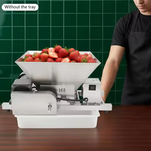 60W Electric Bread Breaker Fruits Crushing Tool, Sugar Crusher Fruit Grinding Machine 4L/1.06gal for