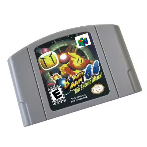 Bomberman 64 The Second Attack 64 Bit Video Game Cartridge For US And EU Version Game Console