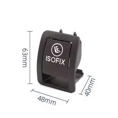 Car Rear Child ISOFIX Switch 2059200513 Rear Child Seat Safe ISOFIX Cover for Mercedes C Class W205 