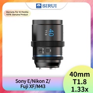 Sirui 40mm T1.8 1.33x S35 AF Anamorphic APS-C Large Aperture Lens For Sony E Nikon Z Fuji XF Marco 4
