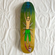 New Deal Mike Vallely Alien Neon 9.18" Skateboard Deck