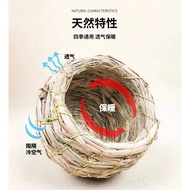 草窝NATURAL Bird Nest Warm Nest For Bird Home Budgie Nest Sarang Burung Budgie Love Bird Small Nest Gr