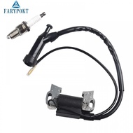 FATY~Reliable Ignition Coil and Spark Plug Replacement Set for Honda GX390 GX340