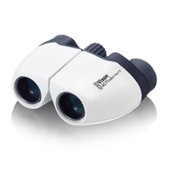 Vixen 8x21 Binoculars, Compact and Lightweight, White, 8x Magnification, Perfect for Total Lunar Ecl