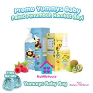 Penumbuh Rambut Bayi dan Vitamin Rambut Bayi YUMMYSBABY SHAMPOO &amp;