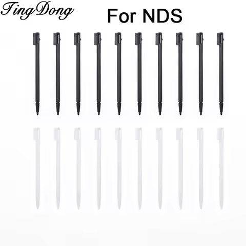 2/5/10/20pcs Plastic Black White Stylus Pen for NDS Game Video Stylus Touch Screen Pen Game Accessor