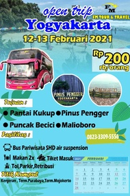 wisata jogja / open trip jogja / voucer wisata jogja