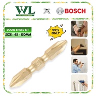 BOSCH 45-150mm PH2 Double Ended Gold Screwdriver Bit/BOSCH Screwdriver Bit With Magnet/Skru Bit/Skru