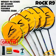 HUNDRED ROCK R8 Badminton Racket 32LBS HDRD HNDRD R 8 9 OriginalR9