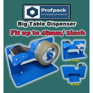 Big Metal Table Tape Dispenser Fit up to 48mm/ 2inch width (Long Lasting Metal Materials)