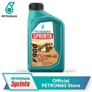 PETRONAS Sprinta 4T F900 10W-40 Fully Synthetic Engine Oil - Minyak Hitam API SN JASO MA2