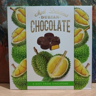 Qfchoco 100gr Most Delicious Durian Praline Chocolate Gift From Singapore Chocolate Durian