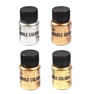 4 Color Mirror Metal Texture Pearl Powder Epoxy Resin Colorant Glitter Marble Metallic Pigment Resin Dye Jewelry Making