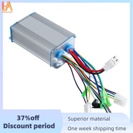 Brushless DC Motor Controller Support No Hall Anti-Coaster Features Overcurrent for Protection 36V-48V 350W for Universal Electric Bicycle E-Bike Scooter