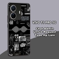 Glossy shiny Softcase for type VIVO T1 PRO 5G Aesthetic motif Vivo T1 Pro 5G case/ can also be used 