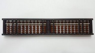 滑溜順暢 日本 木製 SUEHIRO 末廣算盤 7424 4x23檔 木製算盤