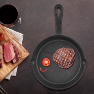 Pure Cast Iron Skillets Uncoated Non Stick Pan Outdoor Camping Cookware 无涂层铸铁锅