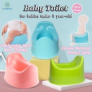 HOMSA Kid Toilet Potty Training Baby Portable Toilet Guard Bowl Safe Children Training Potty Seat