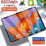 [ 【HOT SALE】 2022 TABLET 5G BARU 12GB + 512GB TABLET PEMBELAJARAN