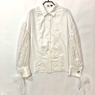 Different Material Stitching Shirt Size 36